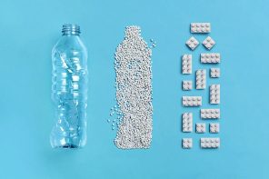 LEGO is experimenting with sustainable bricks made from recycled plastic bottles