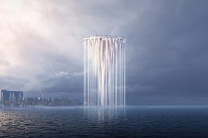 This exquisite aerial tower with 99 floating islands by Sou Fujimoto Architects visualizes our diverse future!