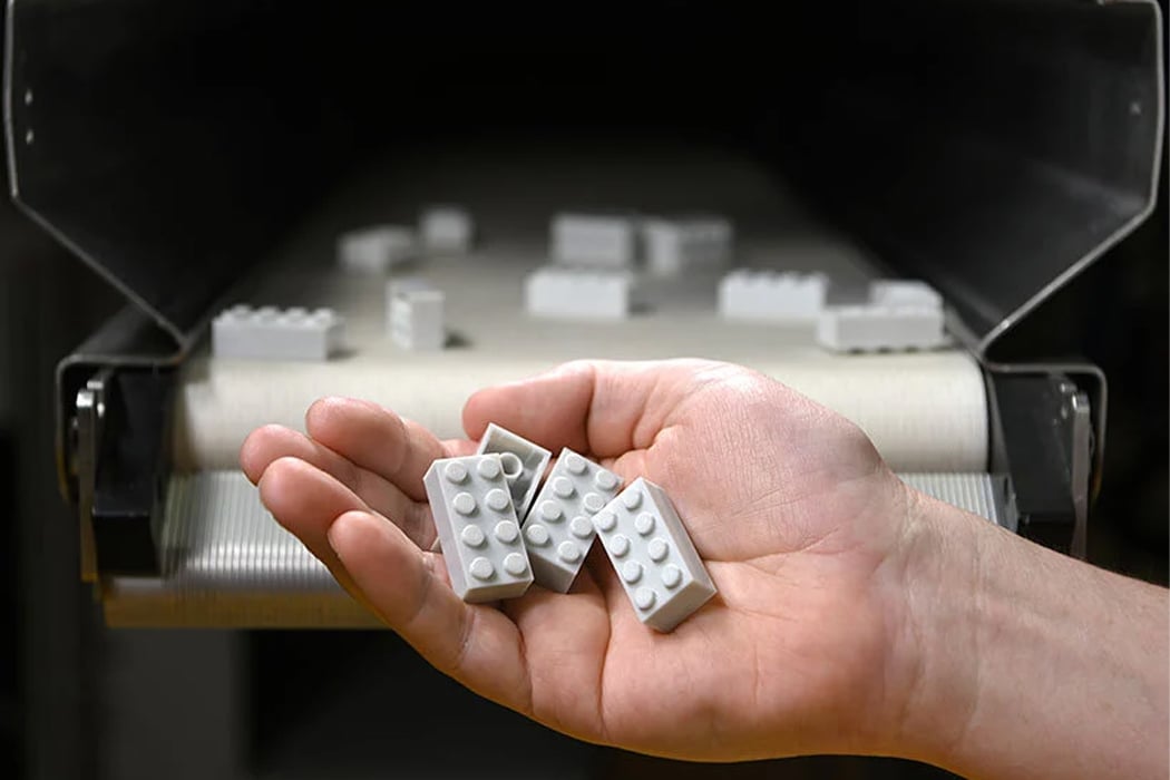 LEGO Bricks made from Recycled Plastic Bottles