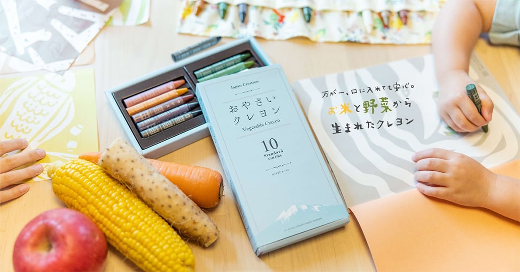 A Japanese Designer Made 100 Natural Crayons By Recycling Produce And Vegetable Waste Yanko Design
