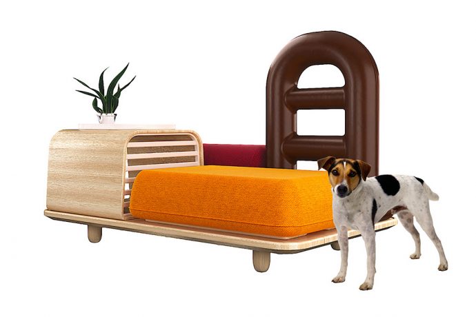 This doghouse that doubles up as a modular sofa has been designed for millennials and their pets!