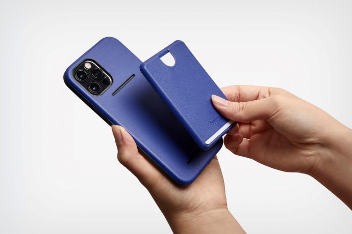 Bellroy released its own premium leather iPhone case + magnetic wallet to rival Apple’s MagSafe accessories