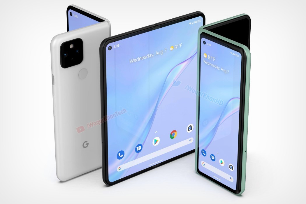 Google is rumored to be working on a foldable PIXEL Smartphone with a  release date as early as 2021 - Yanko Design