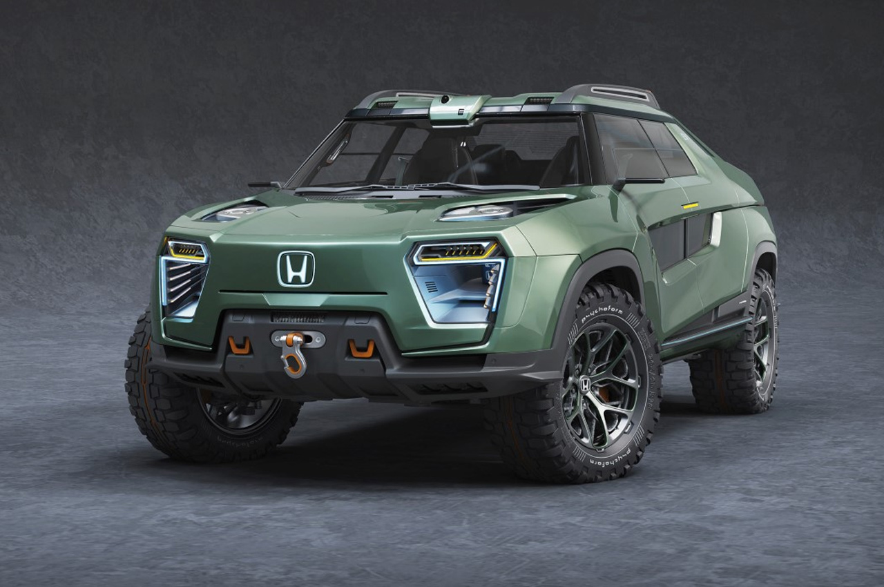 Honda Electric Pickup + more edgy car designs that would leave every