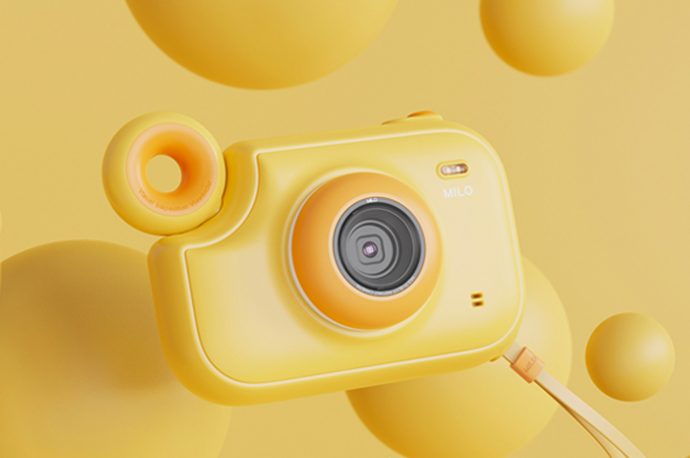 Milo x LEICA children’s camera introduces kids to photography in a fun, intuitive way!