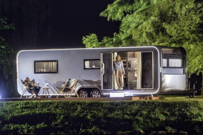 This ultimate tiny home finds luxury in simplicity while traveling with you on your dream holiday!