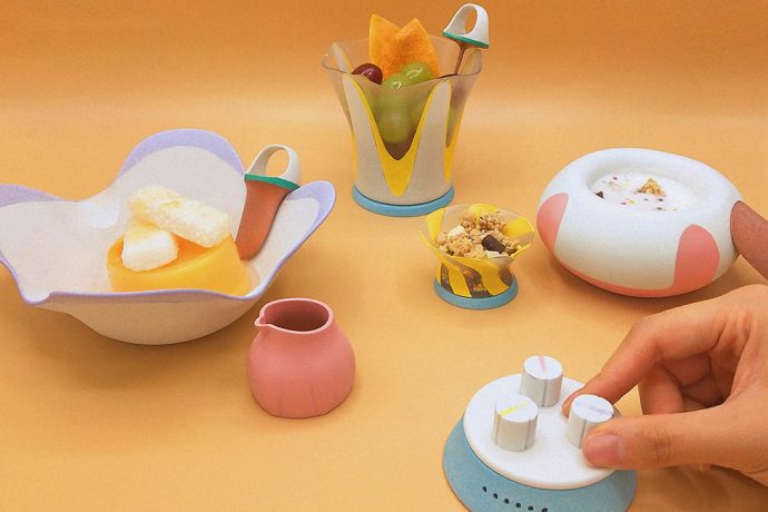 This ASMR tableware elevates eating into a blissful sensory experience. Watch the video!