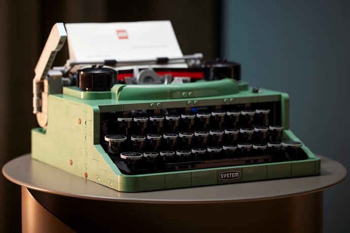 LEGO goes nostalgic with this functional vintage Typewriter that is actually available for sale!
