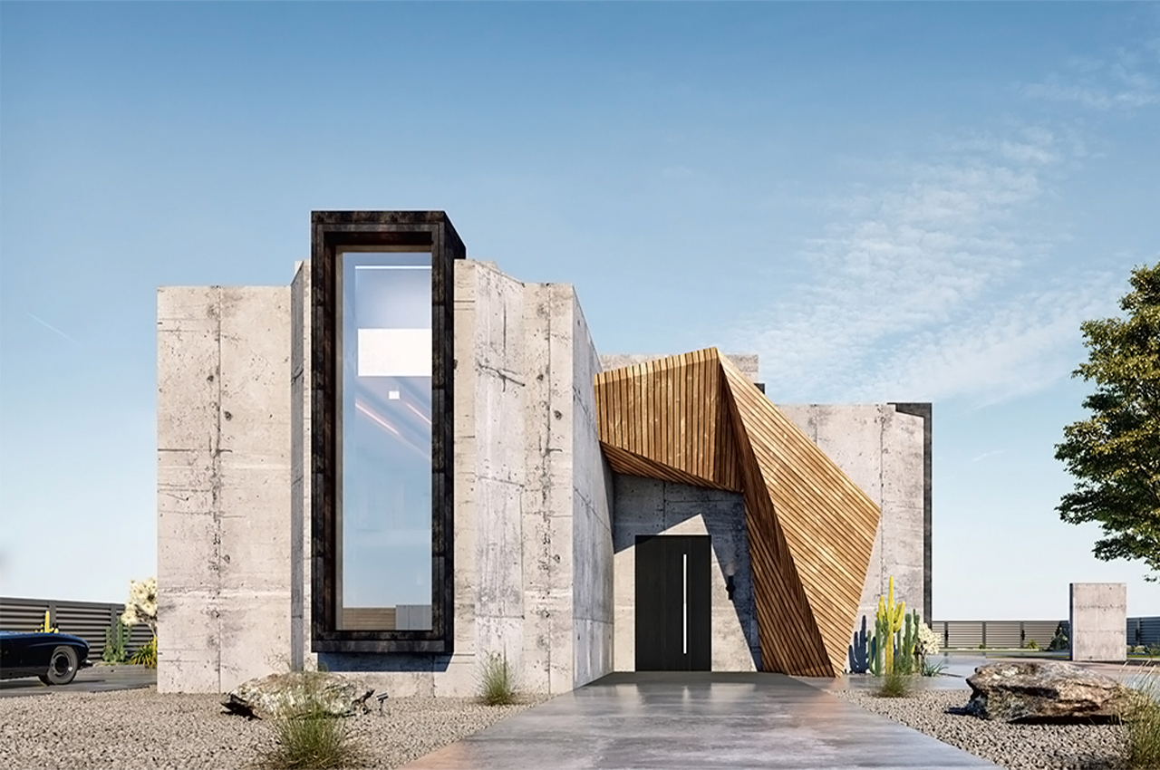 Brutalist Architecture House