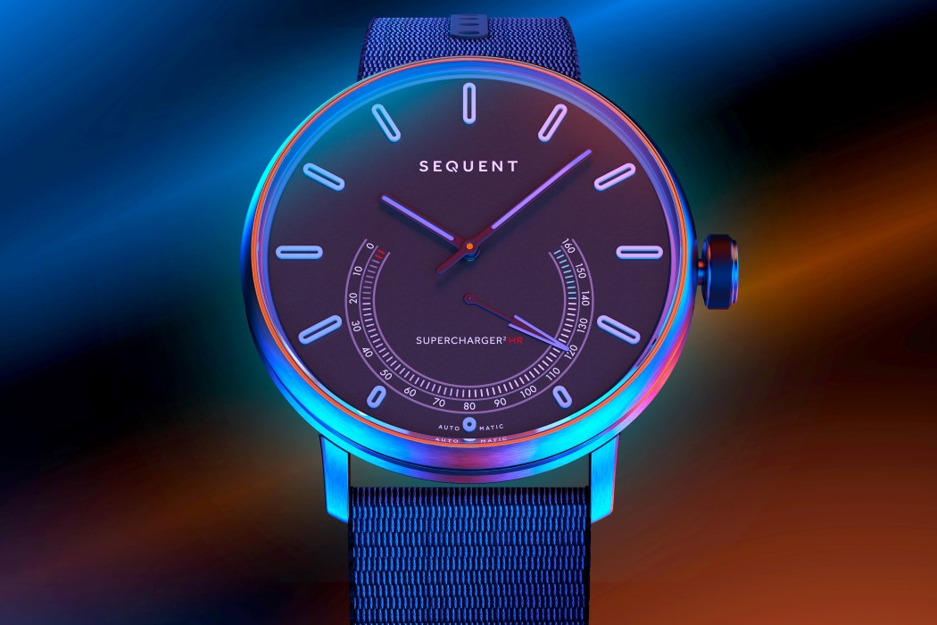 Titanium Elektron Self-Charging Smartwatch + Fitness Tracker by Sequent
