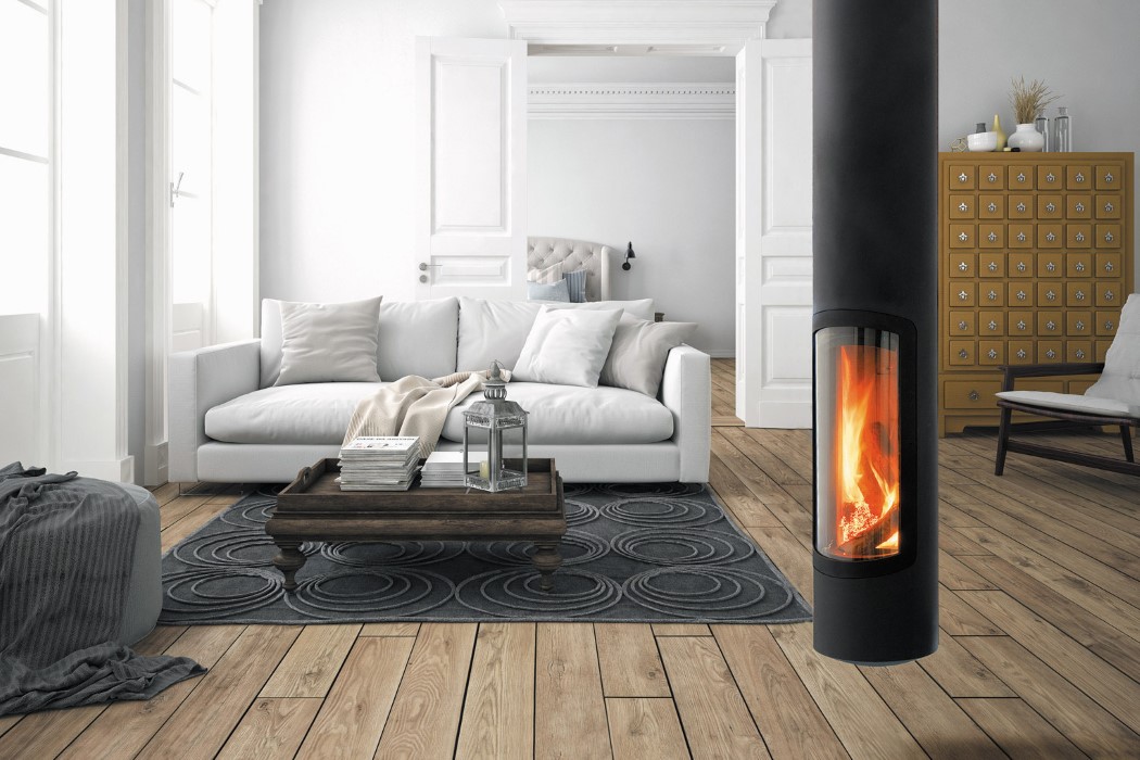 Slimfocus Slim Modern Fireplace for Indoors