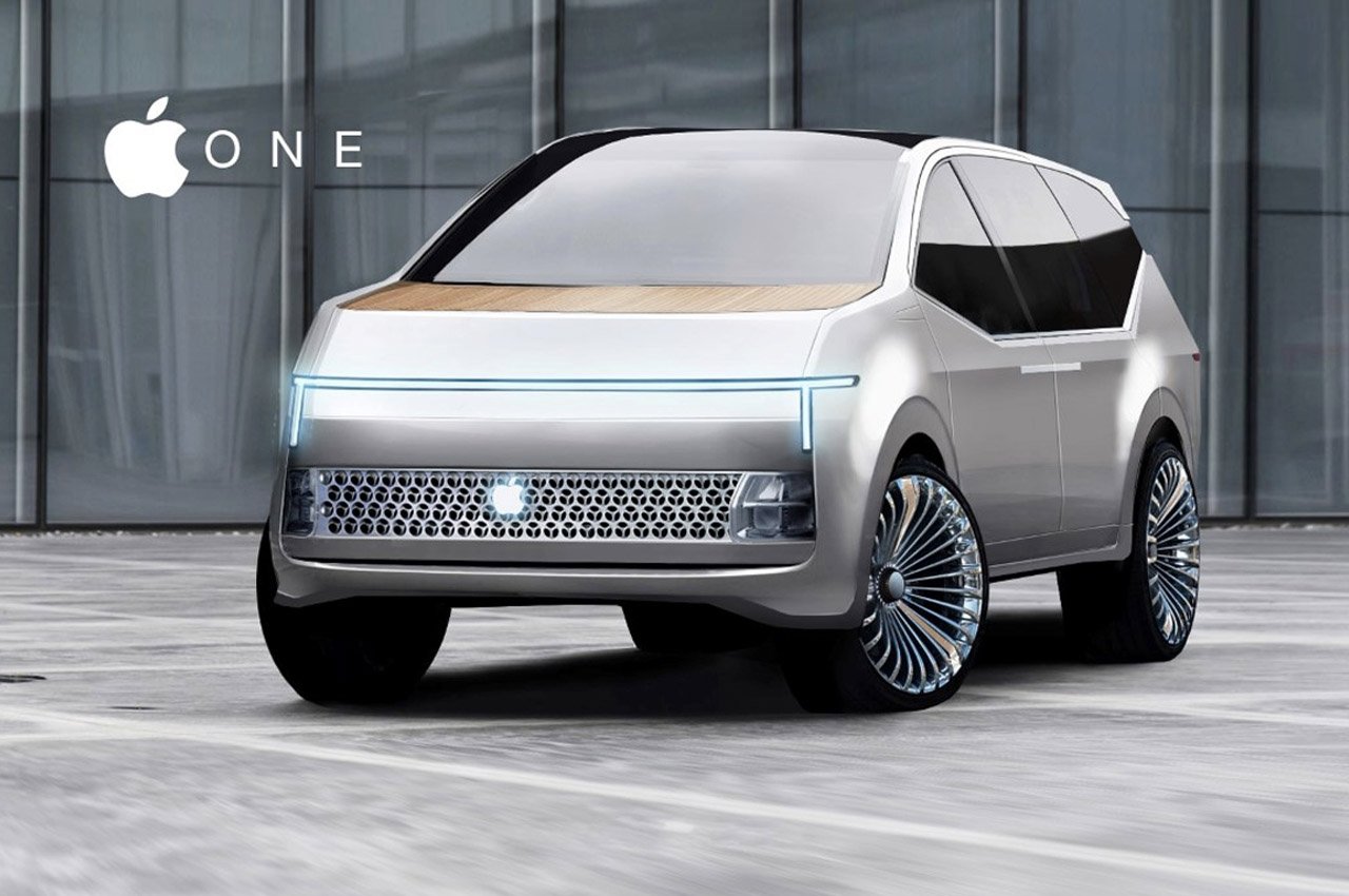 Futuristic Apple Car Concepts that are like the iPhone 12 Pro Max of