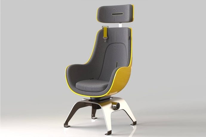 This seat designed for shared transportation will upgrade your commute to first class. Watch the video!