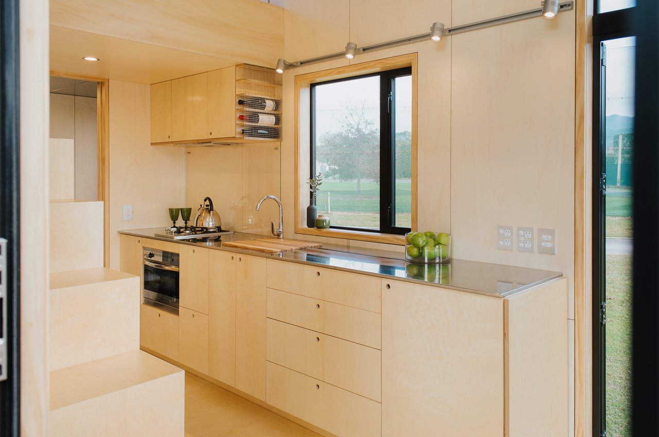 Tiny Kitchens so well designed + fully functional that they feel