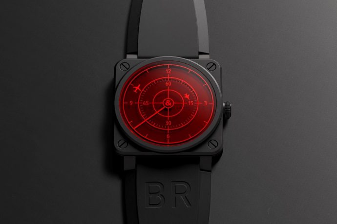 Bell & Ross’s aircraft radar-inspired timepiece will make you look like an international Bond villain!