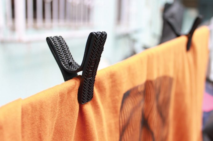 This sustainably designed clothing peg can reduce plastic waste!