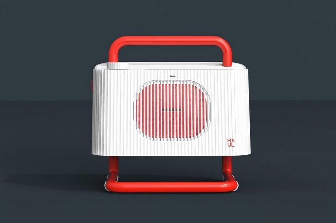 Compact, portable gas stove eliminates wire mesh, making it easy to clean after camping outdoors!