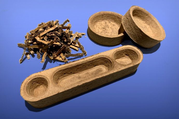 You can easily make your own products out of recycled cardboard too, like the Olympic beds