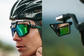 Google Glass-inspired bicycling accessory gives your sunglasses a nifty rear-view mirror!
