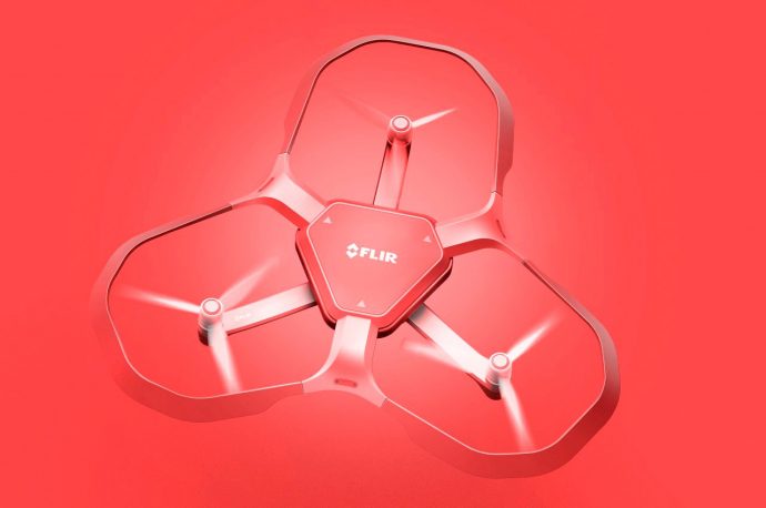 This thermal imaging drone could help firefighters quickly locate the source of fire in a building