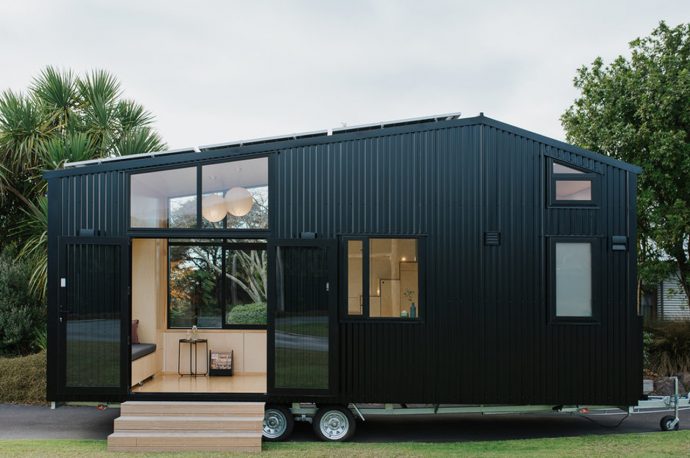 This tiny home on wheels is solar powered net-zero solution designed by an actual architect!