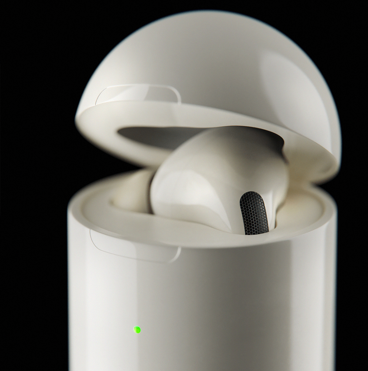 This new AirPods Pro case takes on a barrel shape to fit in