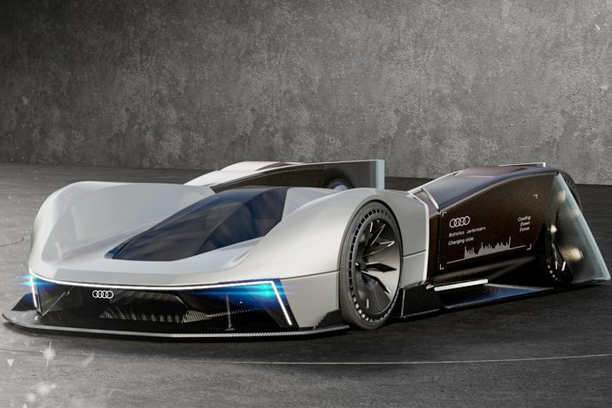 Audi Skeleton race car inspired by bobsleds is designed to appease your inner daredevil!