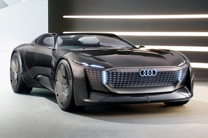 Audi Skysphere is set to redefine the automotive industry, courtesy of its expandable wheelbase!