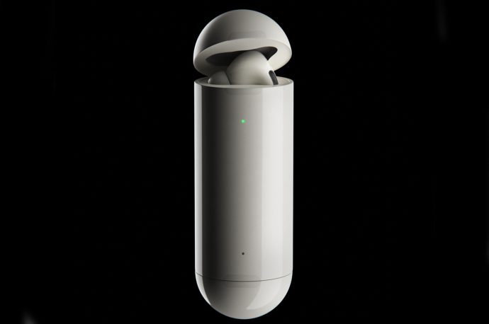 This new AirPods Pro case takes on a barrel shape to fit in pockets with your other EDC items!