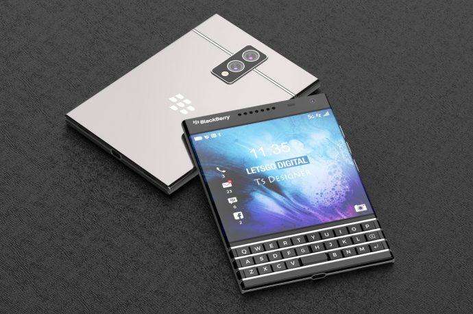 BlackBerry Passport 2 concept images emerge, sporting iconic physical QWERTY keyboard + a dual-lens main camera