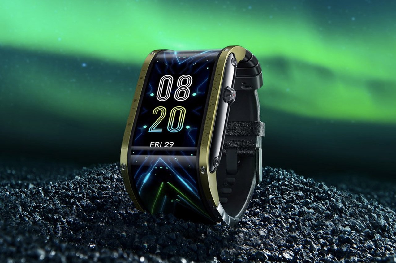 Samsung's Galaxy Smartwatch just got a makeover with a reimagined tank case  shape that curves to match your wrist - Yanko Design