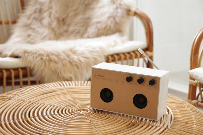 This DIY Bluetooth Radio comes with every part you’ll need to build your very own speaker–from the bass up!