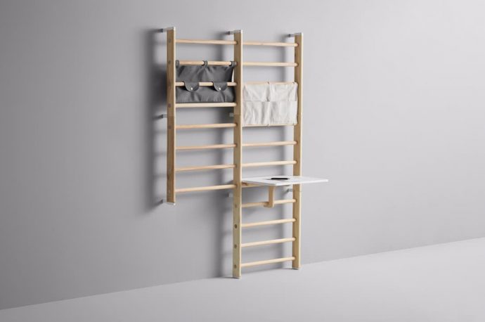 This modular climbing wall system for kids is designed to adapt to your child’s growing needs!