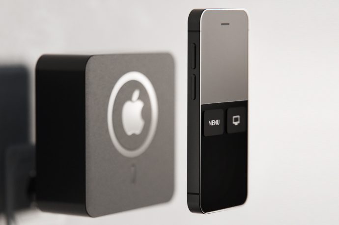 Apple TV with built-in power plug features MagSafe charger to wireless power its iPhone-style remote