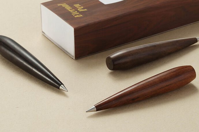 Made from silver and metal alloy, this ergonomic pen surpasses the regular wooden pencil with its ink-less design!