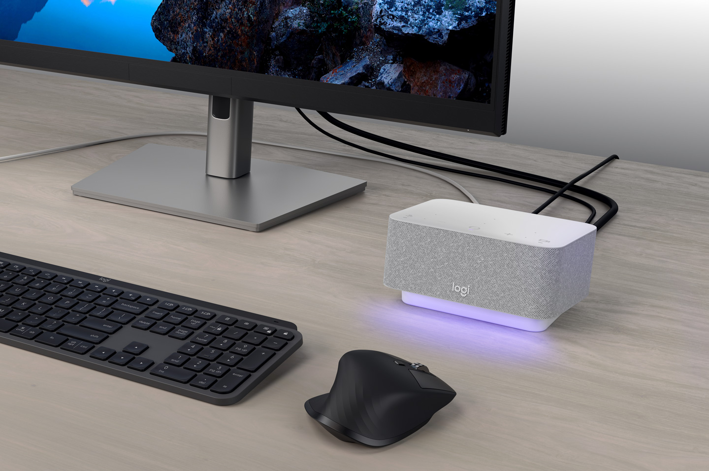 Logitech Logi Dock WFH Setup