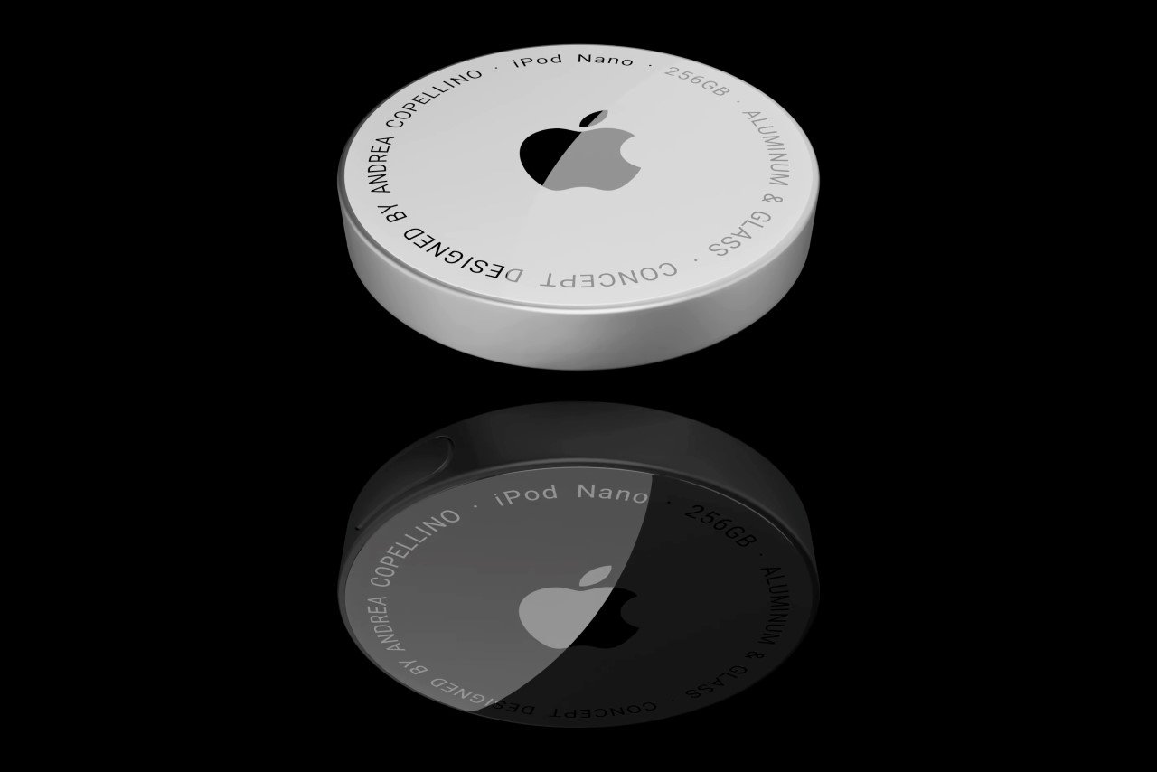 Apple iPod Nano Circular Concept by Andrea Copellino