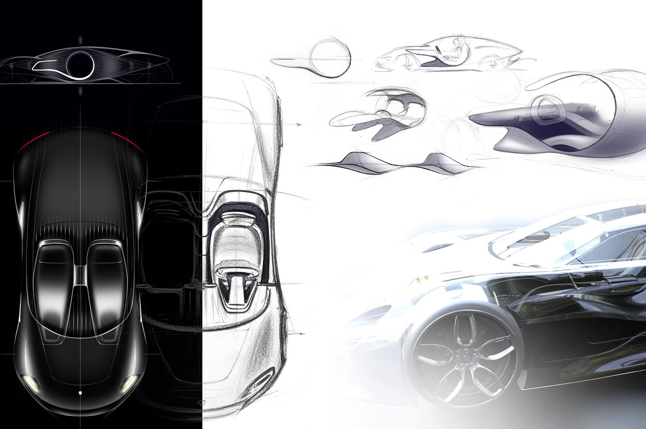 Porsche GTE grand tourer Concept Cars 6