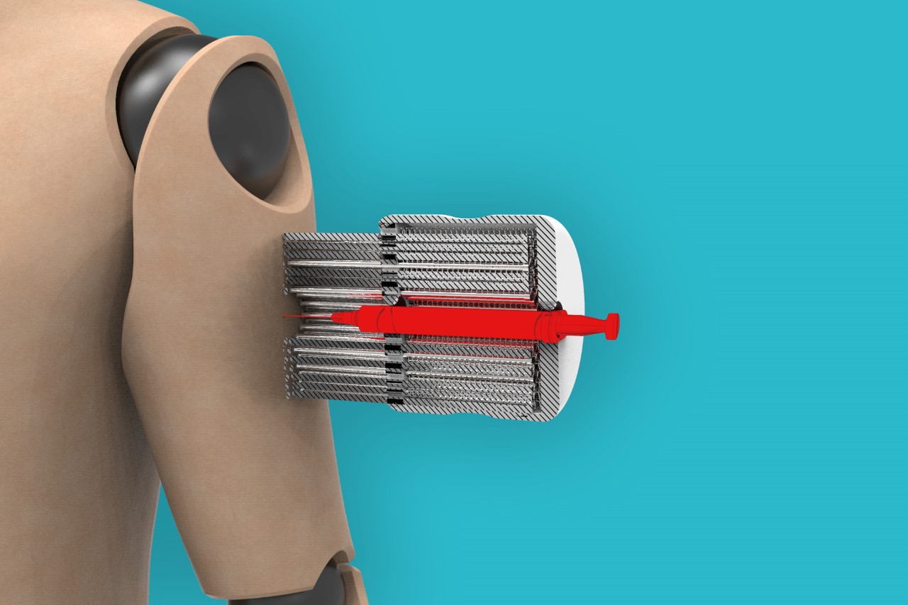 Pinsoft James Dyson Award Winning Attachment for Needle Phobia