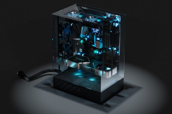 This sci-fi transparent PC case is a hypnotic symphony of beastly performance and killer looks