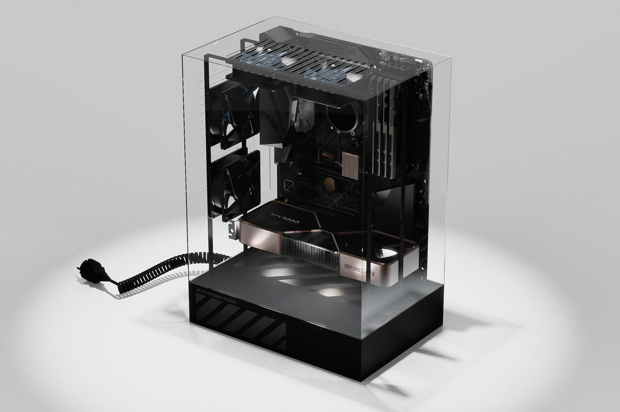 This Sci Fi Transparent Pc Case Is A Hypnotic Symphony Of Beastly Performance And Killer Looks Yanko Design