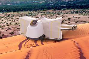 This self-sustainable expanding trailer is a complete solution designed for urban nomads