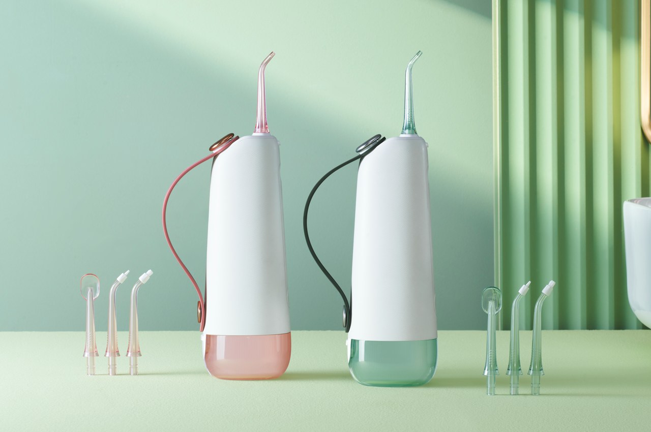 Oclean unveils its latest cordless water-flosser with a sleek design and 4 interchangeable nozzles for the best oral hygiene