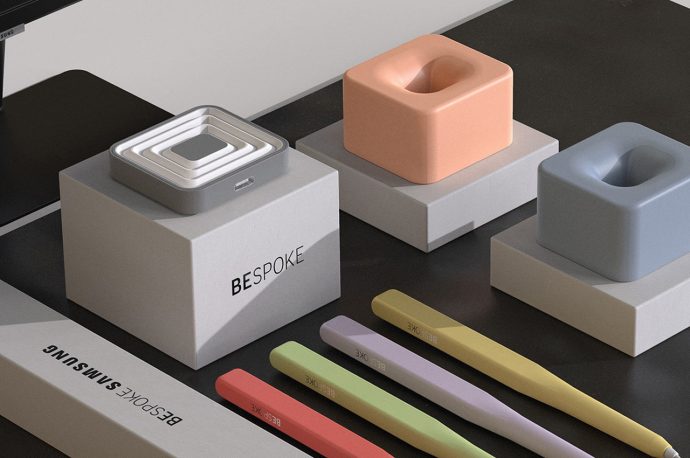 Samsung’s bespoke series is the inspiration behind these ergonomic, thoughtful stylus designs