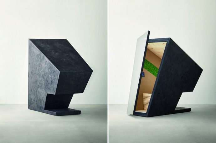 This tiny pod merges a sauna with an infrared design to become the world’s first climate cabin!