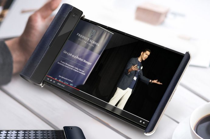 This rollable phablet brings the big screen experience to your pocket without any excessive bulk!