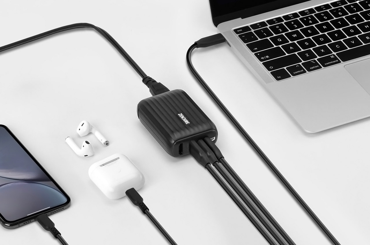 USB-C cable with built-in LED Display lets you see your device's power  consumption in real-time - Yanko Design