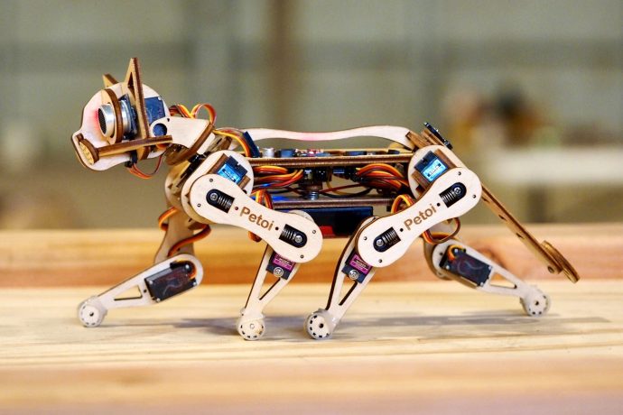 You can buy yourself an open-source, trainable cat-version of the Boston Dynamics robot