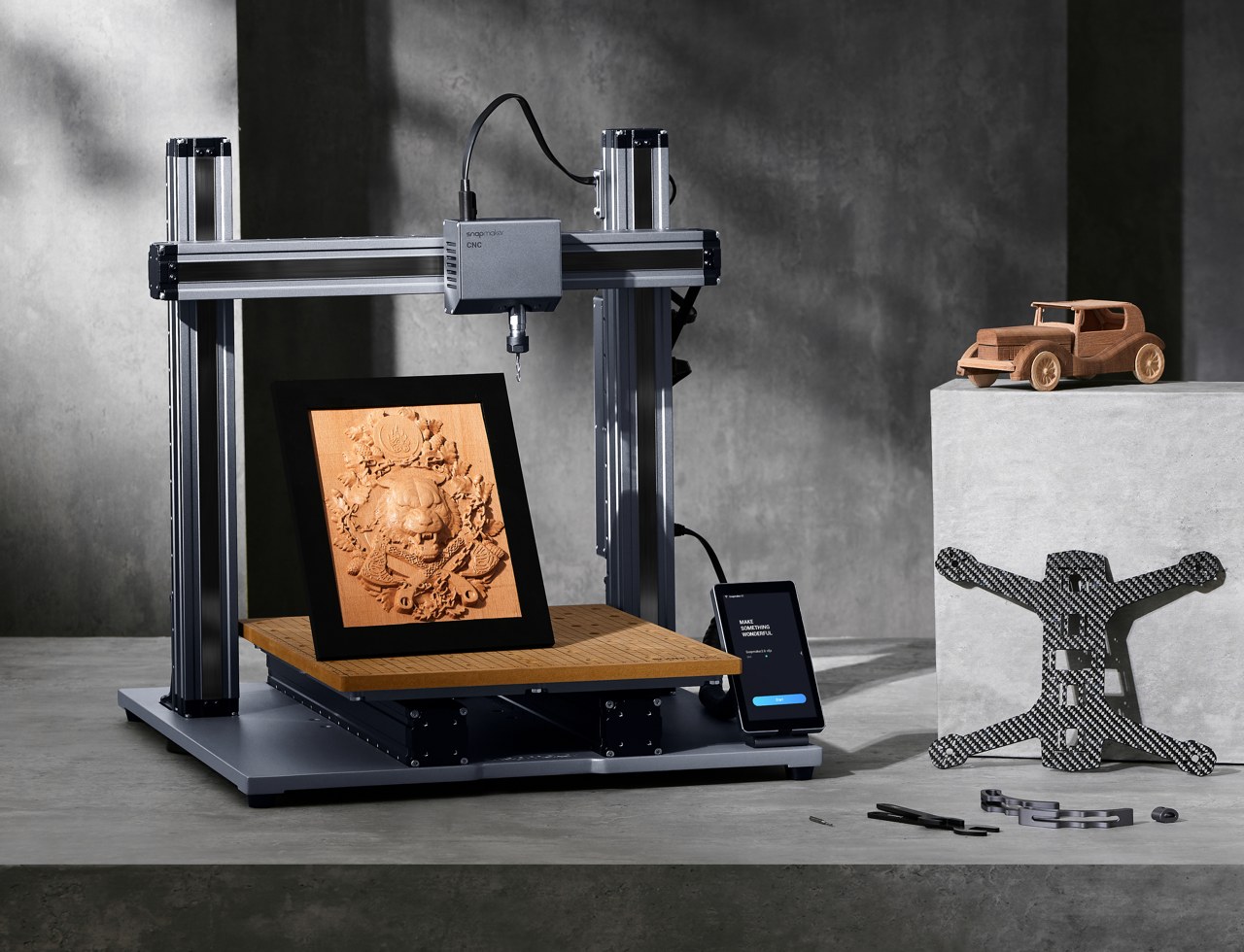 Black Friday Deal: Snapmaker's tabletop 3D printer/engraver/fabricator lets set up your design at home - Yanko Design