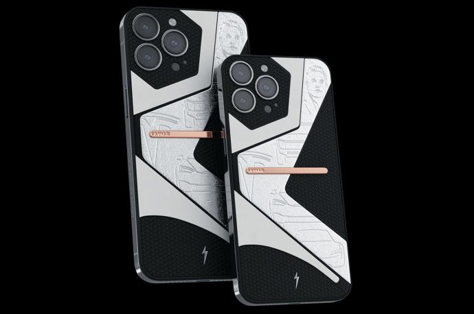 A limited edition iPhone 13 Pro made from a melted Tesla Model 3 is an exercise in extravagance